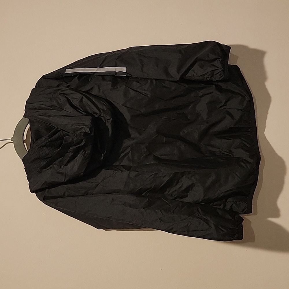 Adidas Black Jacket Size 5t black with 3 stripe - Picture 4 of 4